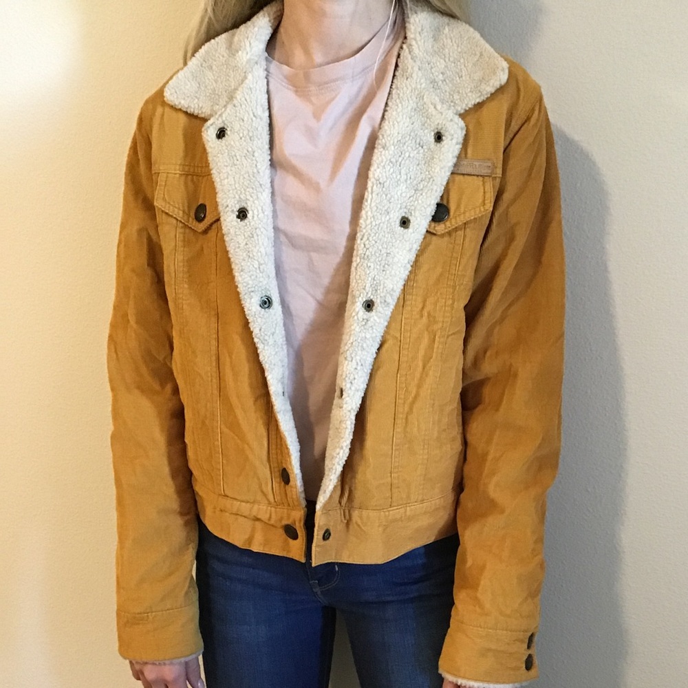 Corduroy Sherpa vintage jacket